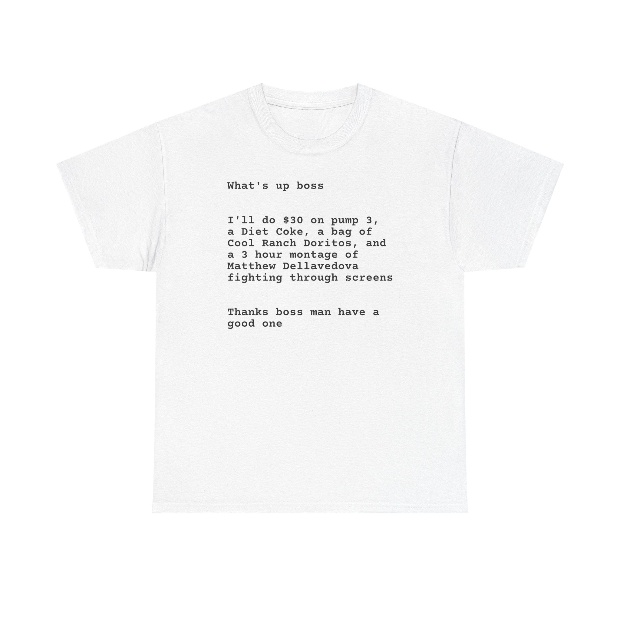 The Delly Order — "Fighting Through Screens" Tee